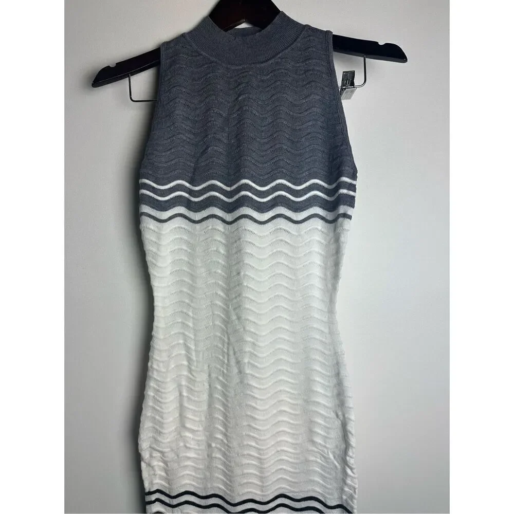 Sleeveless Sweater Maxi Dress